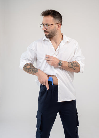 Loose Fit CargoFlex - Deep Blue (IL)